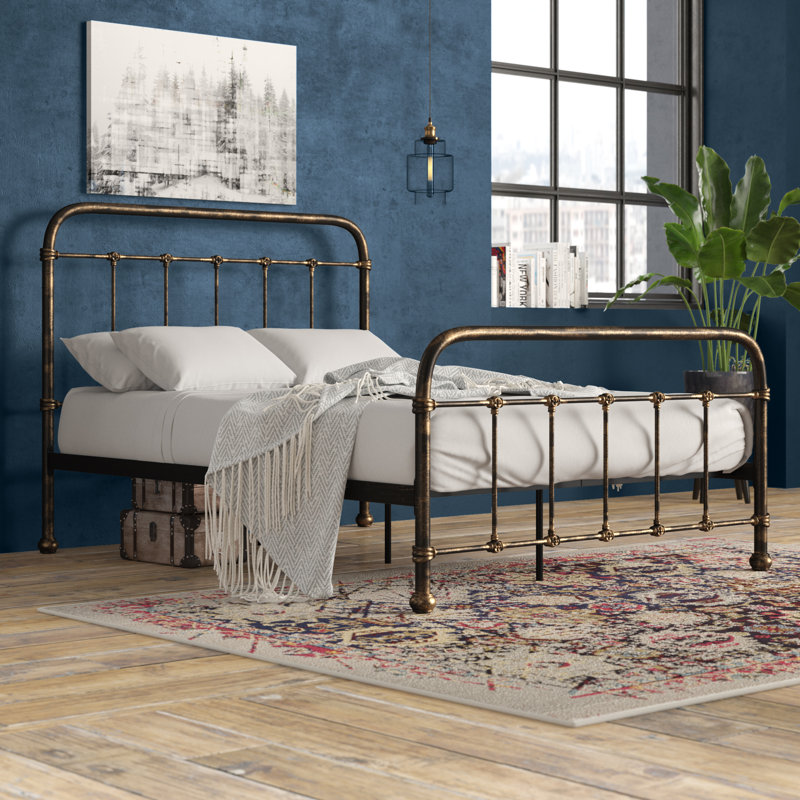 Three Posts Charlottesville Victorian Hospital Bed Frame & Reviews